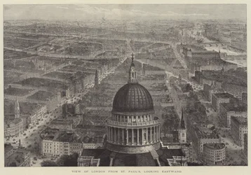 Blick auf London von St. Paul